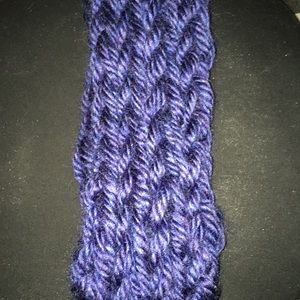 Hand made multi use headband/neckwarmer